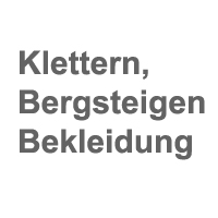 Klettern, Bergsteigen Kleidung