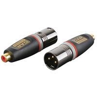 XLR Cinch Kabel, XLR Cinch Stecker