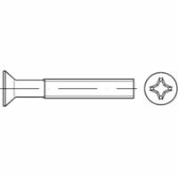 metaalschroeven met verzonken kop