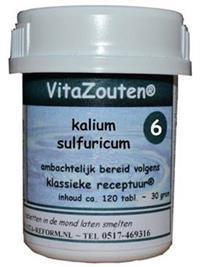 nr. 6 kalium sulfuricum