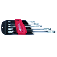 kstools KS Tools 503.5205DUO 5-delige GEARplus Ratelringsteeksleutelset met ratelfunctie - 8-19mm