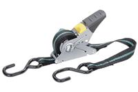 Zelfoprollende spanband Trekkracht (lc) vastbinden (enkel/direct)=50 daN (l x b) 4 m x 25 mm Wolfcraft 3271000