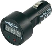 ANSMANN KFZ-Batterie-Tester , Power Check 12-24 V, , schwarz