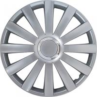 AutoStyle wieldoppen Spyder 15 inch ABS zilver set van 4