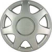 AutoStyle wieldoppen Florida 15 inch ABS zilver set van 4