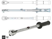 hazet Drehmomentschlüssel mit Umschaltknarre 1/2  (12.5 mm) 54.2 - 271.2 Nm