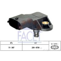 MAP sensor, Sensor, uitlaatgasdruk, Luchtdruksensor, hoogteregelaar, Sensor, vuldruk FACET, u.a. für Opel, Jaguar, Land Rover, Fiat, Iveco, Jeep, Chev