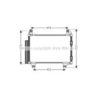 Toyota Condensor, airconditioning