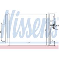 Kondensator, Klimaanlage | NISSENS (940043)