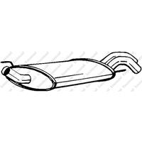 Achterdemper BOSAL 233-527