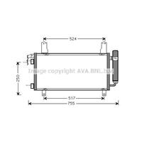 mazda Condensor, airconditioning