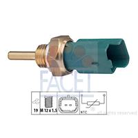 FACET Sensor, Kühlmitteltemperatur 7.3261  OPEL,FORD,FIAT,CORSA D,CORSA C F08, F68,ZAFIRA B A05,ASTRA H Caravan L35,MERIVA,ASTRA H L48