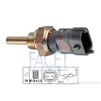 Temperatuursensor FACET, u.a. für Fiat, Lancia, Saab, Alfa Romeo, Suzuki, Opel, Vauxhall, Jeep, Cadillac