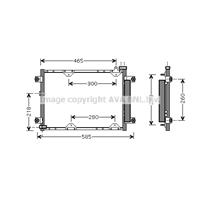 Audi Condensor, airconditioning