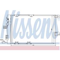 Kondensator, Klimaanlage | NISSENS (94384)