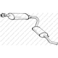 BOSAL Endschalldämpfer FIAT,PEUGEOT,CITROËN 283-023 1726AE,1726A9,1730F7 Endtopf,Auspuff Endtopf,Nachschalldämpfer,ESD 1730K3,1726A8,1726FR,1726A2
