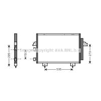 toyota Condensor, airconditioning