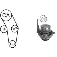 AIRTEX Waterpomp + Distributieriem Set AUDI,VW,SKODA WPK-170301 Waterpomp+Tandriemen