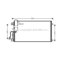 nissan Condensor, airconditioning