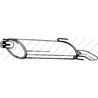 Achterpot bosal referentie 185-221