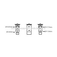 Expansionsventil, Klimaanlage AVA VO1171