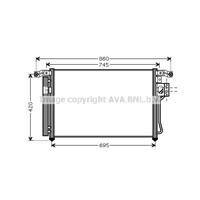 hyundai Condensor, airconditioning