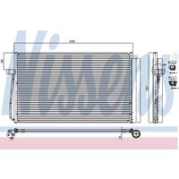 Condensor, airconditioning NISSENS, u.a. für BMW