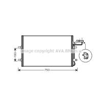 Volvo Condensor, airconditioning