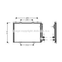 mercedes-benz Condensor, airconditioning