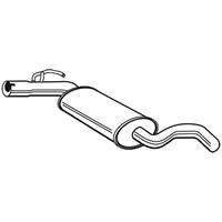 Mittelschalldämpfer mitte Walker 19596