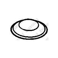 BOSAL Dichtung, Abgasrohr 256-049  VW,SEAT,GOLF III 1H1,PASSAT Variant 3A5, 35I,GOLF III Cabriolet 1E7,GOLF III Variant 1H5,TRANSPORTER III Bus