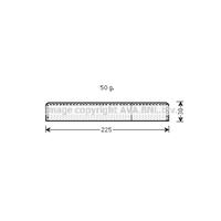 PRASCO Trockner UVD125 Klimatrockner,Klimaanlage Trockner MERCEDES-BENZ,FORD,RENAULT,B-CLASS W246, W242,A-CLASS W176,CLA Coupe C117