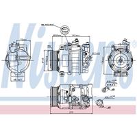 mercedes Compressor, airconditioning 89520