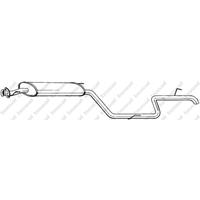 Achterpot bosal referentie 291-123