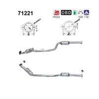 AS Katalysator MERCEDES-BENZ 71221 2104907620