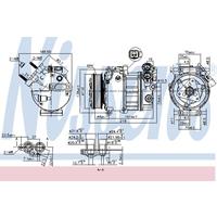 ford Compressor, airconditioning 890125