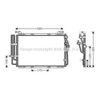 hyundai Condensor, airconditioning