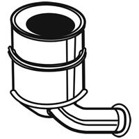 citroen Partikelfilter, uitlaatinstallatie 93072
