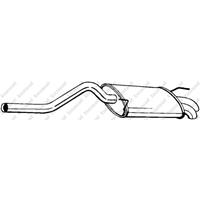 Silencieux Arrière Bosal 227-105