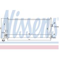 Kondensator, Klimaanlage Nissens 94589