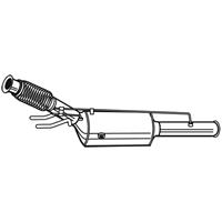 citroen Partikelfilter, uitlaatinstallatie