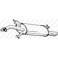 Uitlaat bosal referentie 235-165