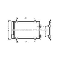 citroen Condensor, airconditioning