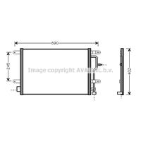 Audi Condensor, airconditioning