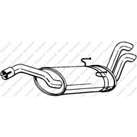 peugeot Einddemper