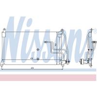 Kondensator, Klimaanlage | NISSENS (94190)