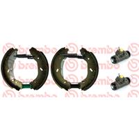 BREMBO Bremsensatz, Trommelbremse K 56 017  FORD,TRANSIT Kasten FA_ _,TRANSIT Bus FD_ _, FB_ _, FS_ _, FZ_ _, FC_ _