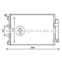 ford Condensor, airconditioning