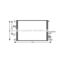 Kondensator, Klimaanlage AVA VO5138D