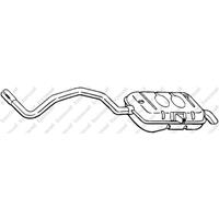 BOSAL Endschalldämpfer RENAULT 281-813 8200230393,8200276013,8200410647 Endtopf,Auspuff Endtopf,Nachschalldämpfer,ESD 8200561505
